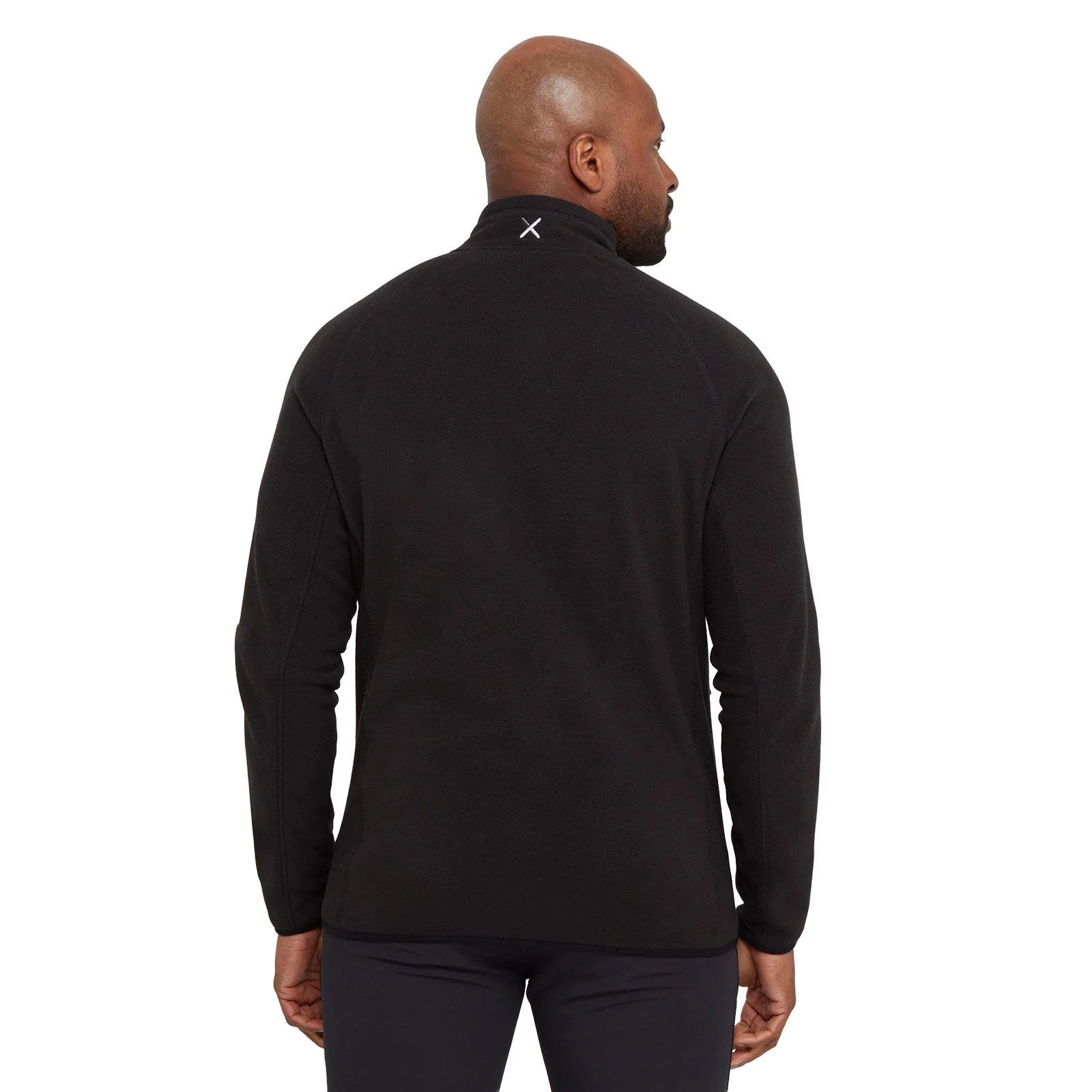 Men's Braewick Full Zip Fleece - Black - Image 4