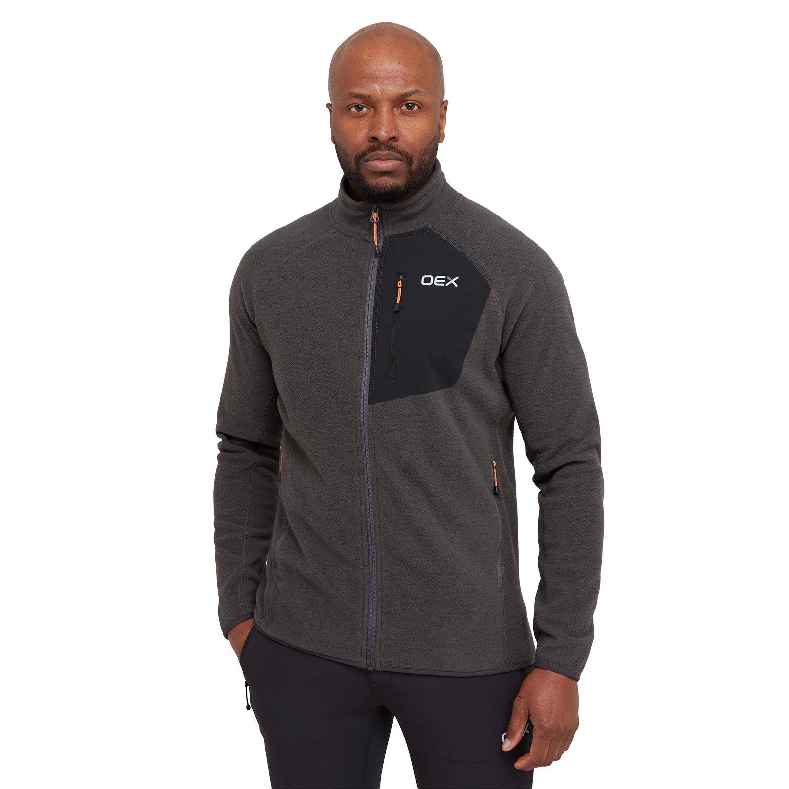 Men's Braewick Full Zip Fleece - Grey - Image 2