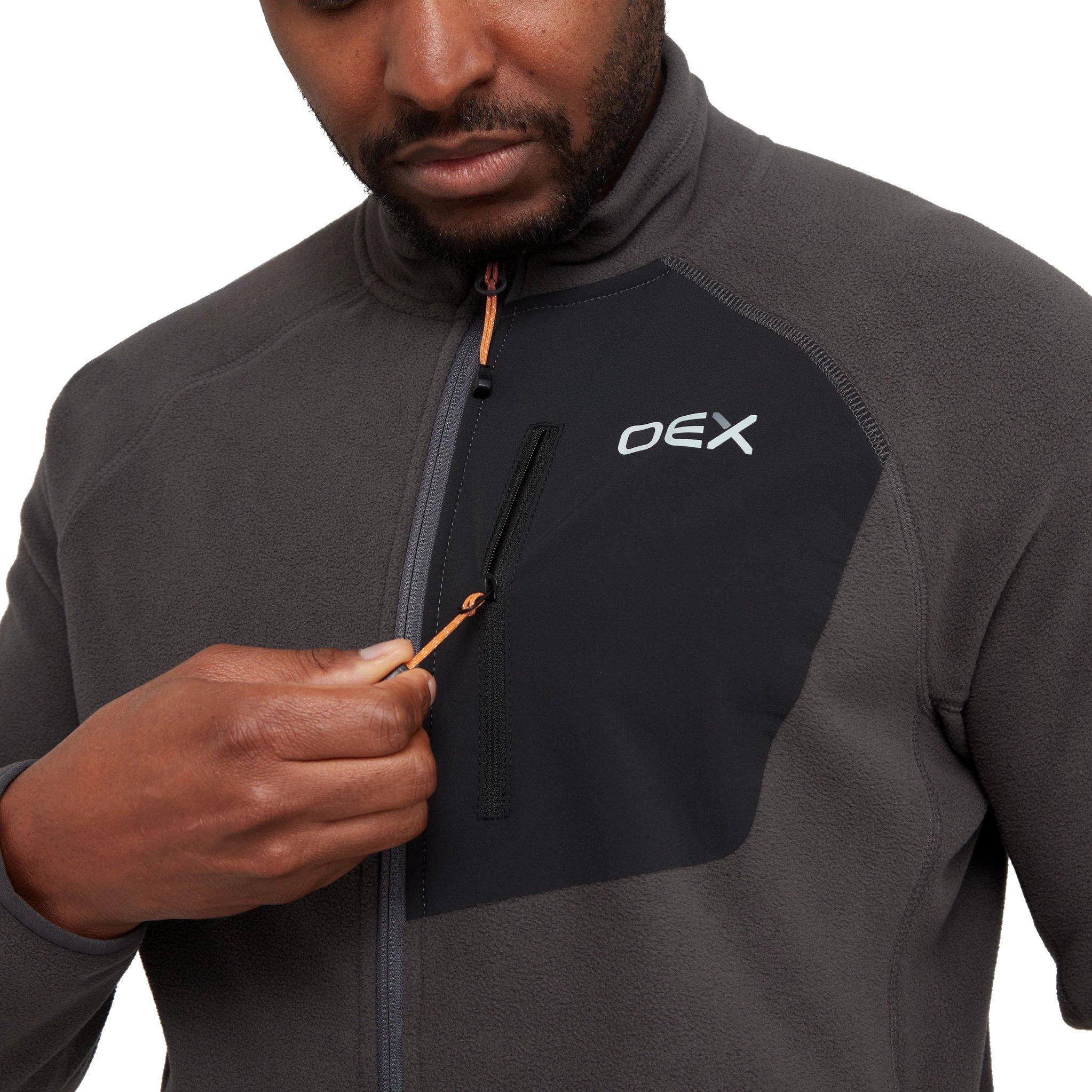 Men's Braewick Full Zip Fleece - Grey - Image 7