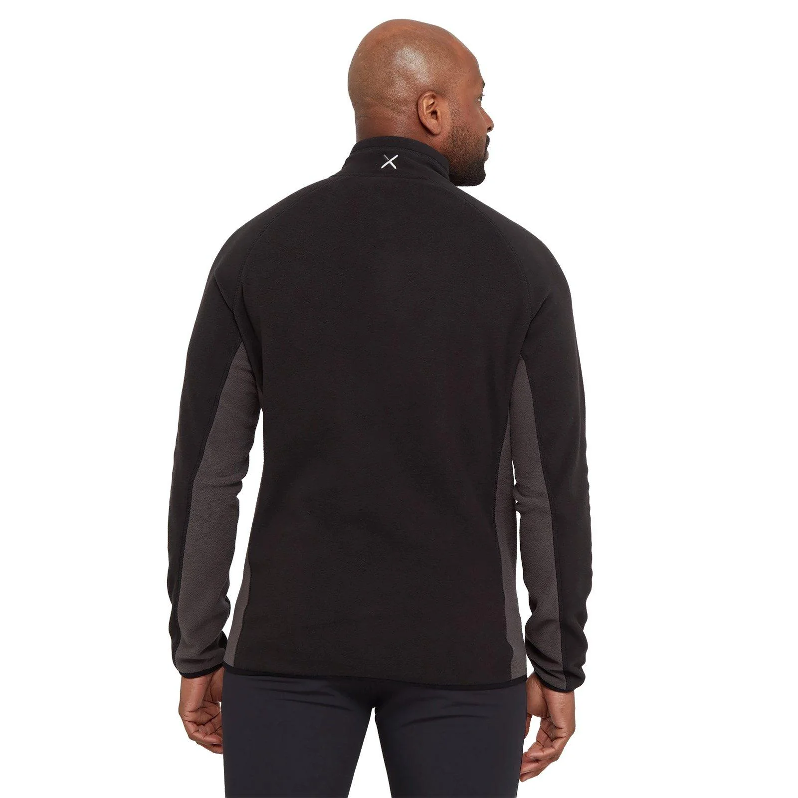 Men's Braewick 1/2 Zip Fleece - Black - Image 4