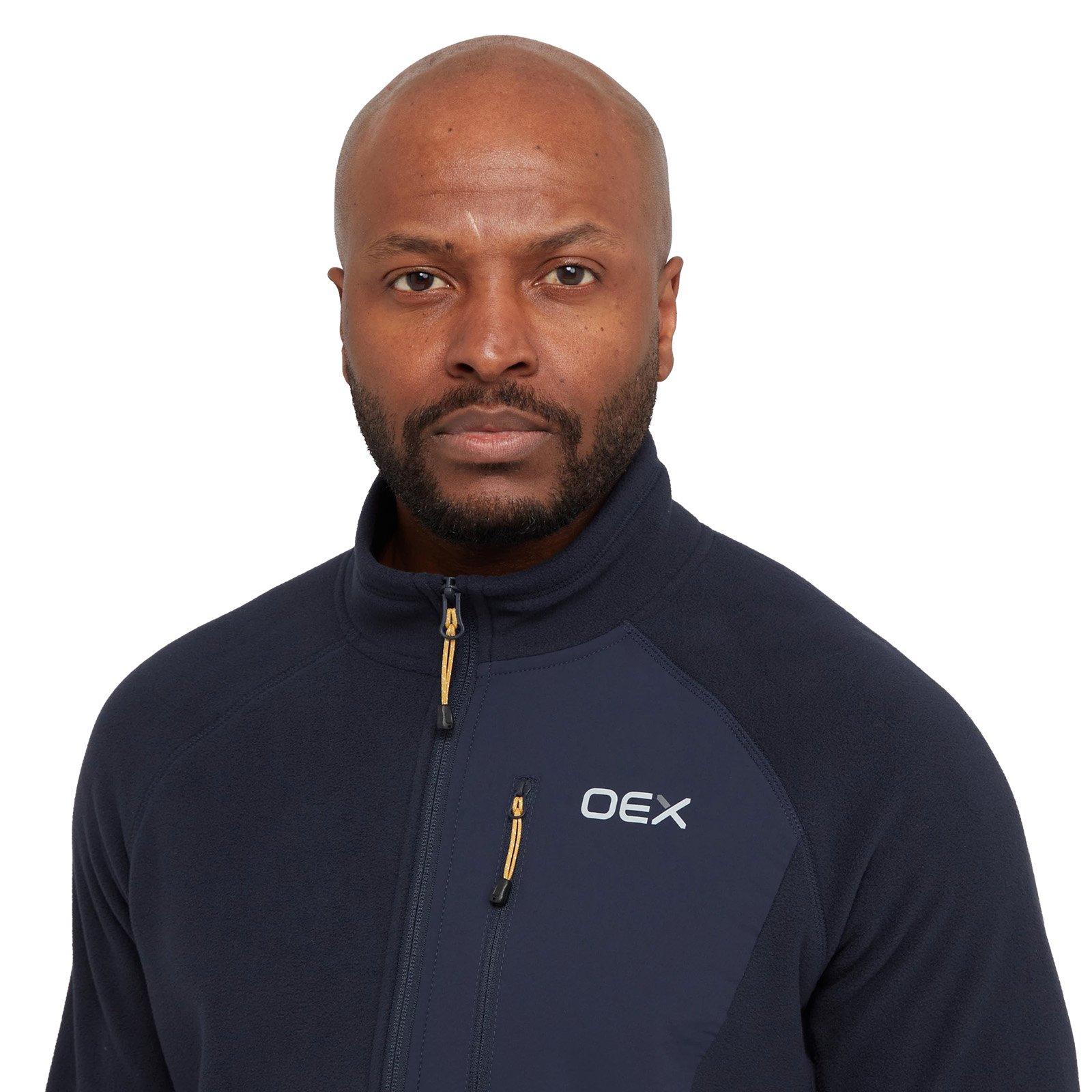 Men's Braewick 1/2 Zip Fleece - Navy - Image 3