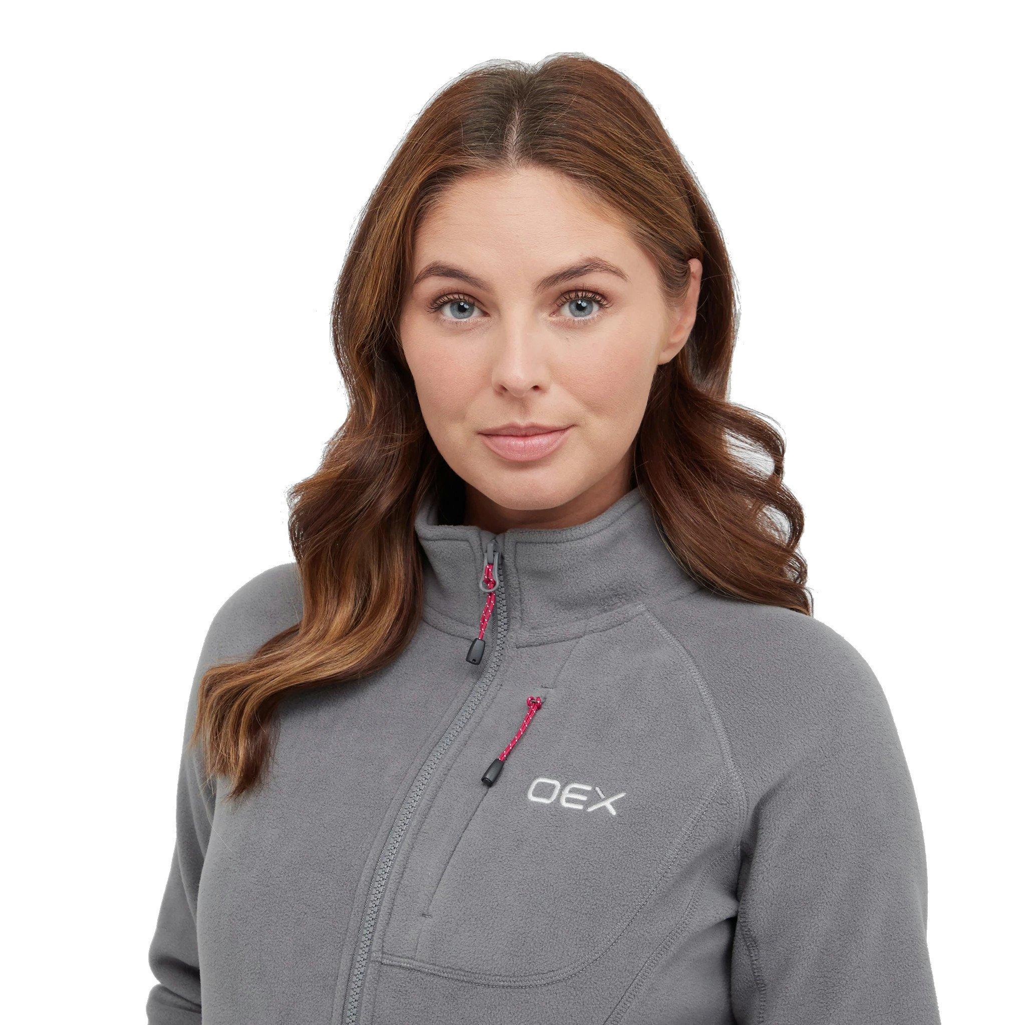 Women's Braidwood Full Zip Fleece - Grey - Image 3