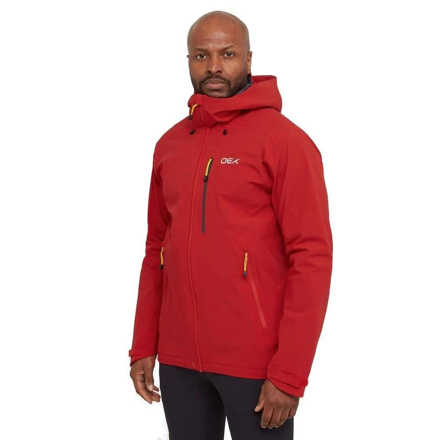 Men's Aonach II Waterproof Jacket - Red - Image 2