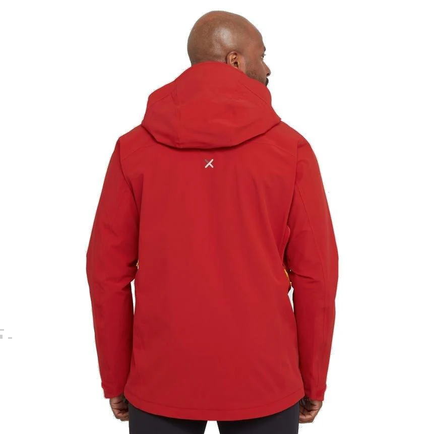 Men's Aonach II Waterproof Jacket - Red - Image 3
