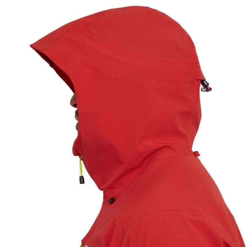 Men's Aonach II Waterproof Jacket - Red - Image 4