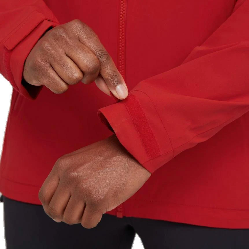 Men's Aonach II Waterproof Jacket - Red - Image 7