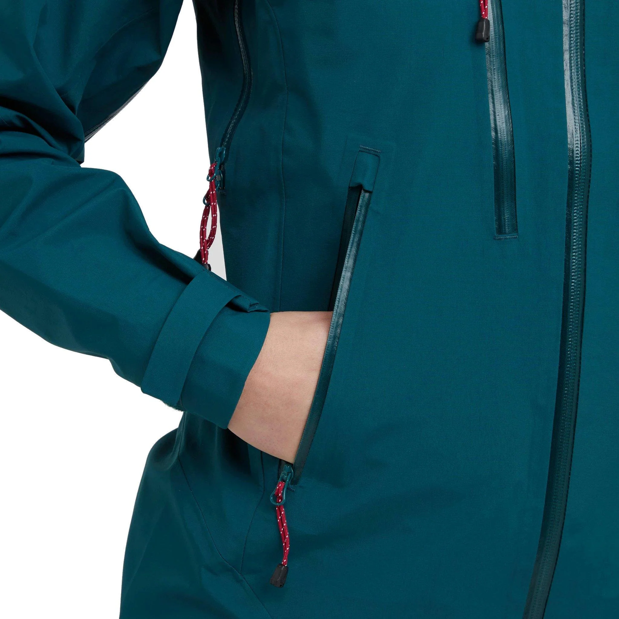 Women's Tirran Waterproof Jacket - Teal - Image 4