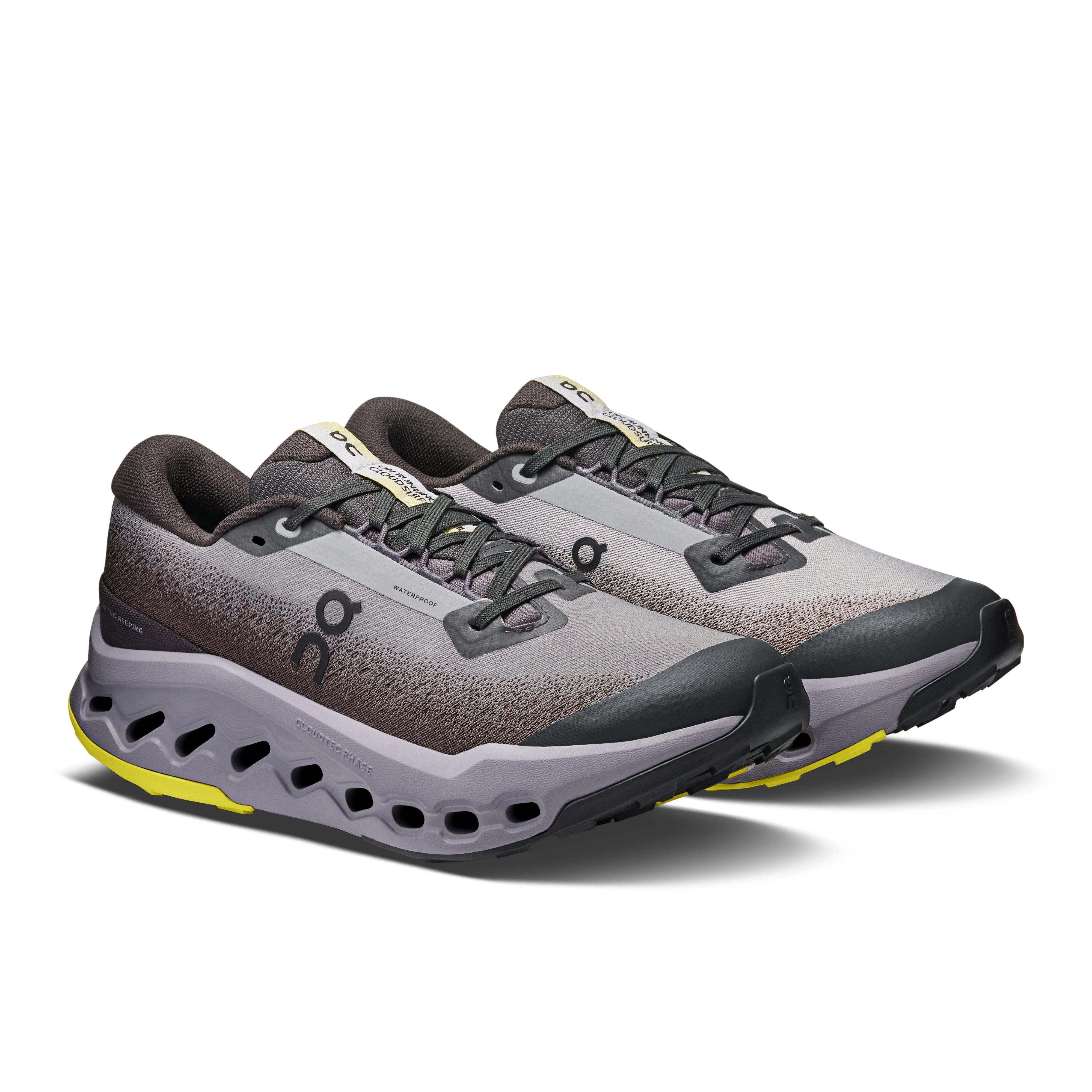 Women's Cloudsurfer Trail 2 Waterproof Running Shoes - Purple - Image 3
