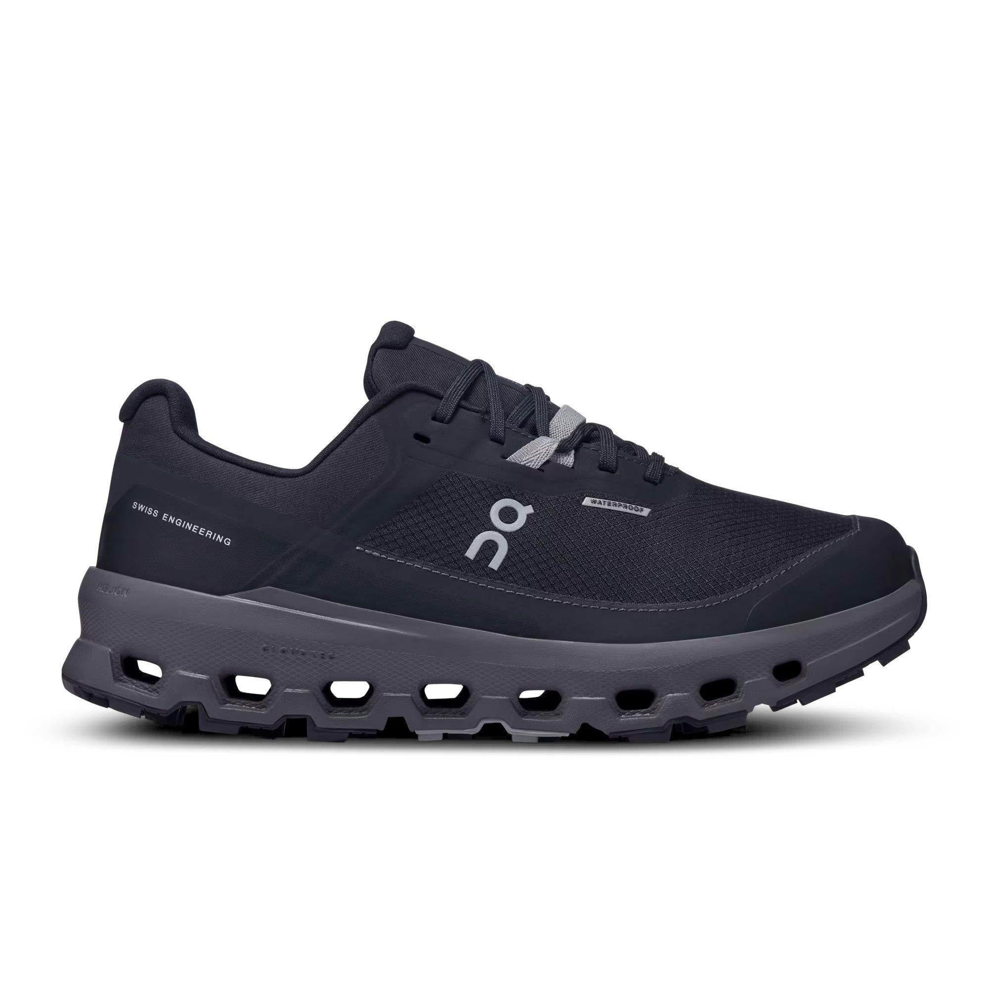 Women's Cloudvista 2 Waterproof Trail Running Shoes - Black