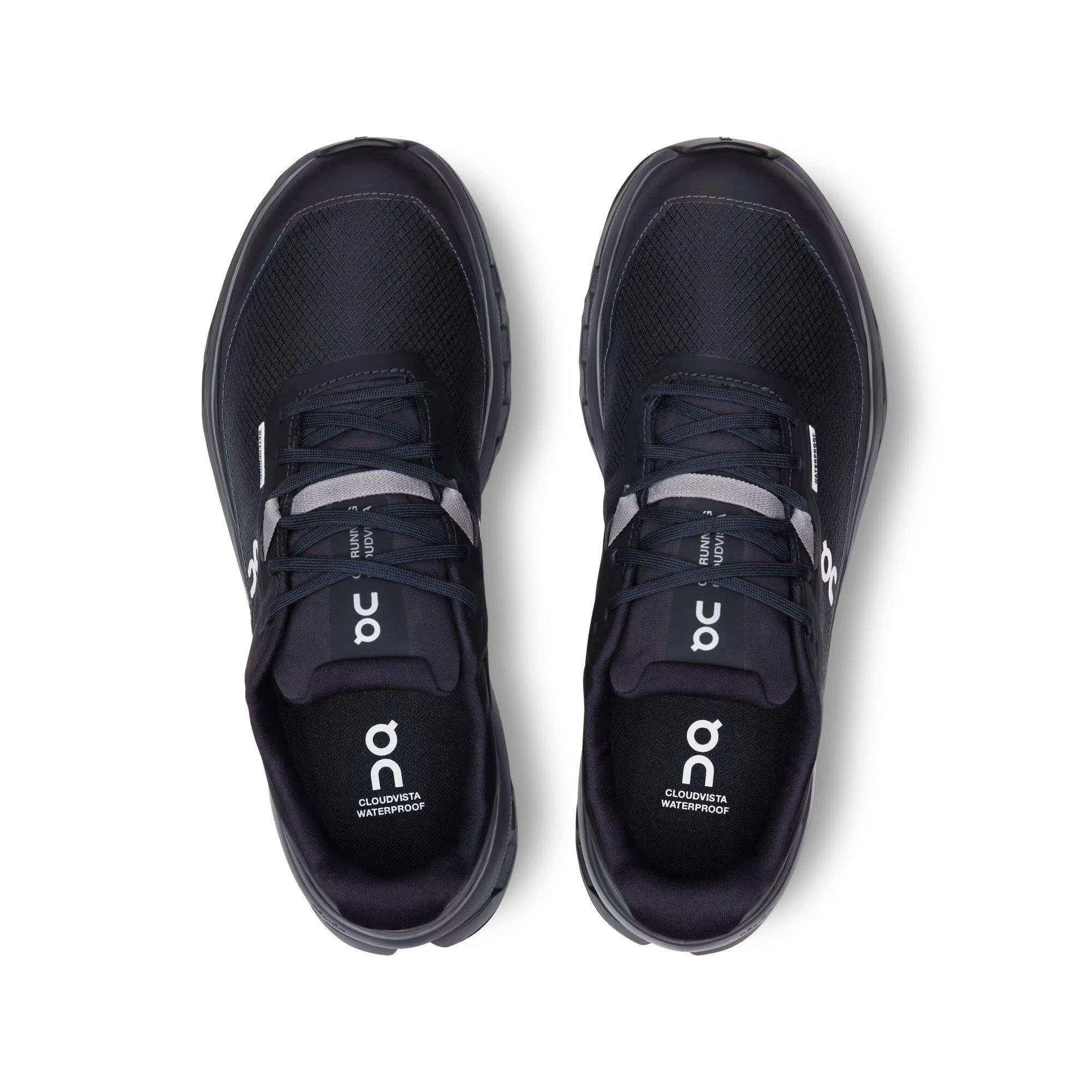 Women's Cloudvista 2 Waterproof Trail Running Shoes - Black - Image 2