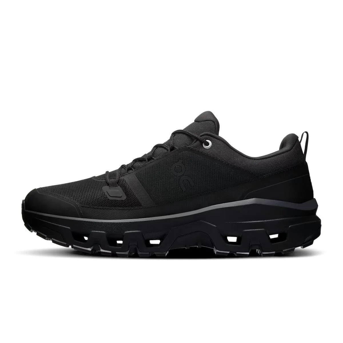Men's Cloudrock Low Waterproof Hiking Shoes - Black - Image 3