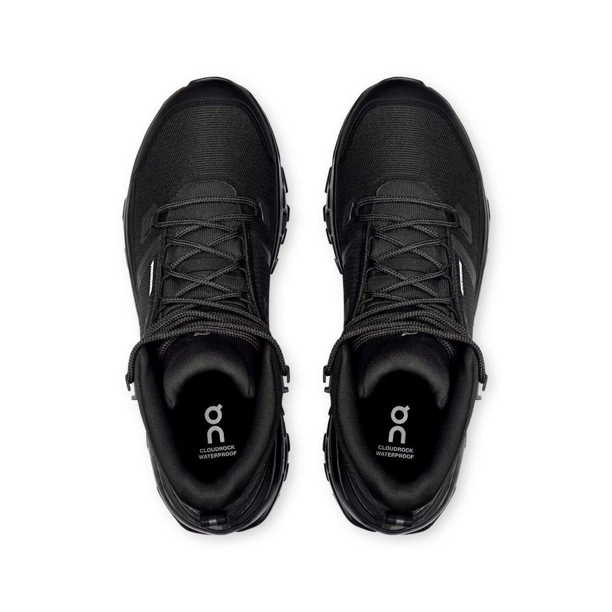 Men's Cloudrock Mid Waterproof Hiking Boot - Black - Image 2