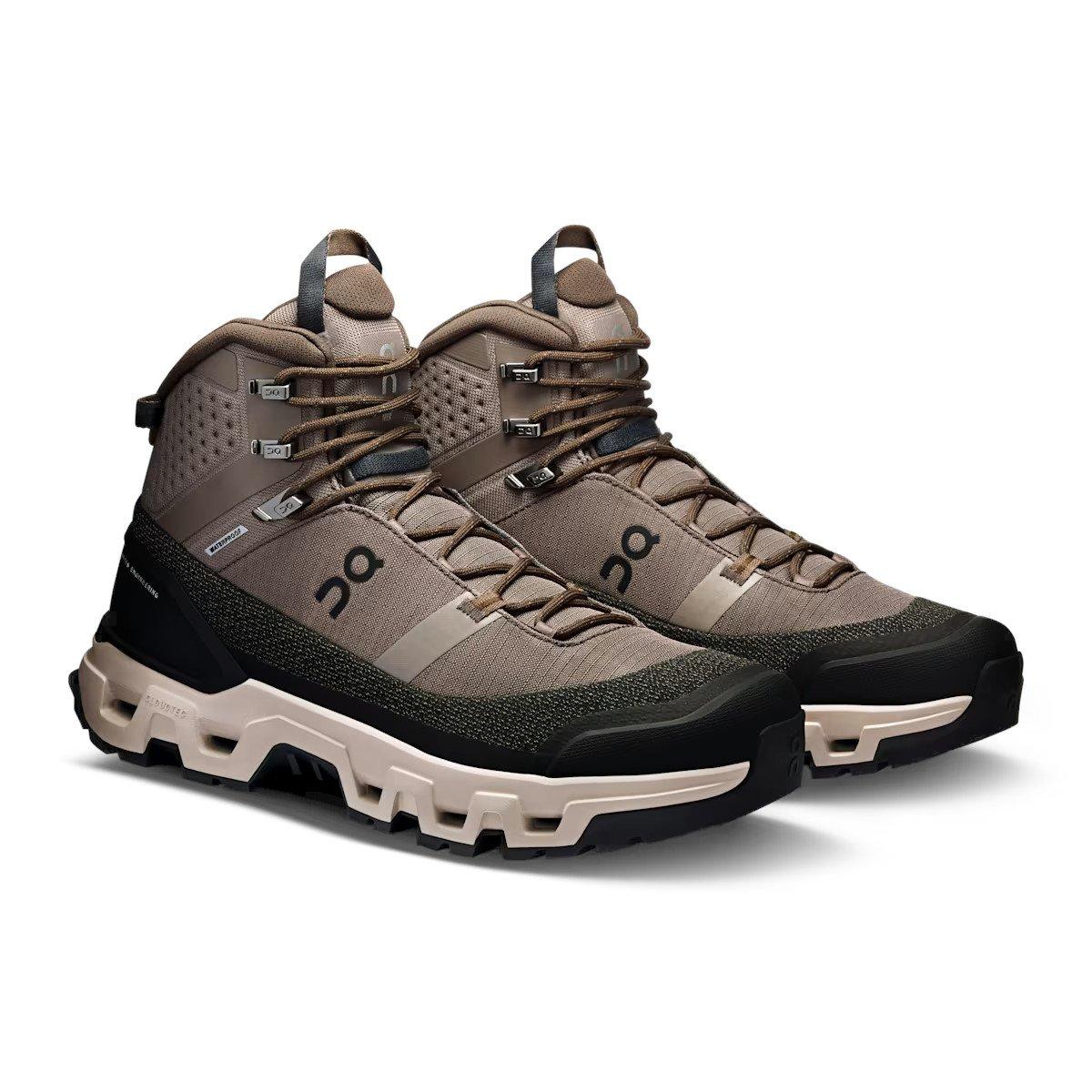 Men's Cloudrock Trek Waterproof Hiking Boots - Brown - Image 5
