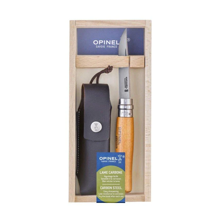 Classic Original No.8 Carbon Knife + Sheath