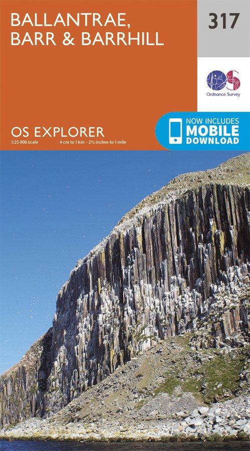 Explorer 317 1:25000 Ballantrae, Barr & Barrhill