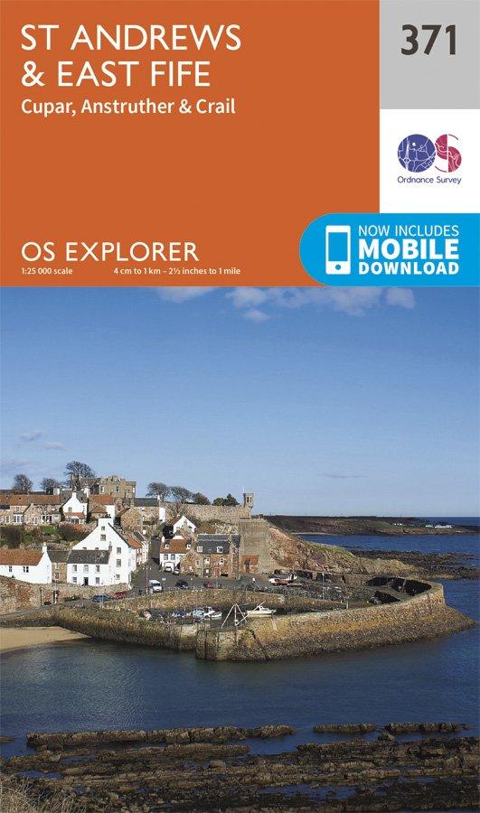 Explorer 371 1:25000 St Andrews & East Fife