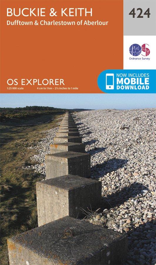 Explorer 424 1:25000 Buckie & Keith
