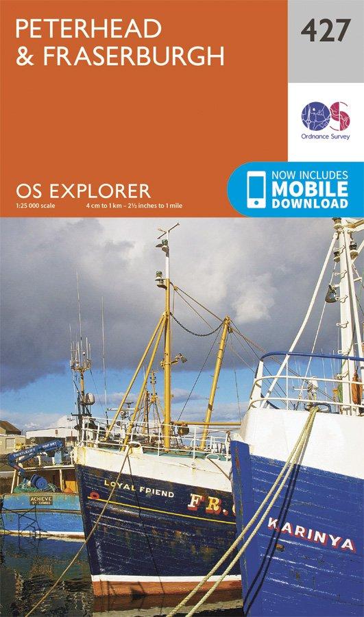 Explorer 427 1:25000 Peterhead & Fraserburgh