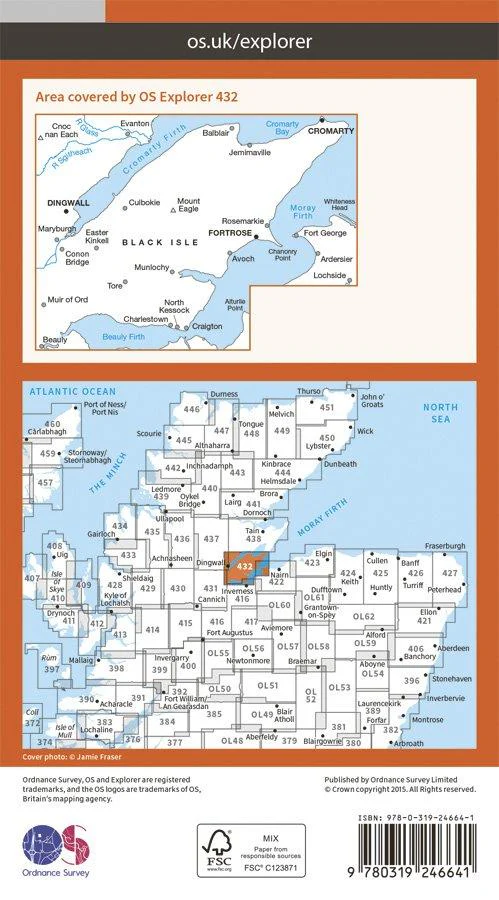 Explorer 432 1:25000 Black Isle - Image 2