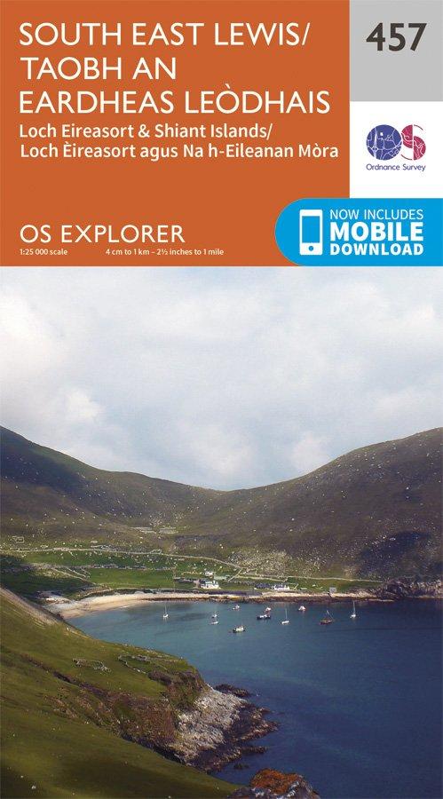 Explorer 457 1:25000 South East Lewis