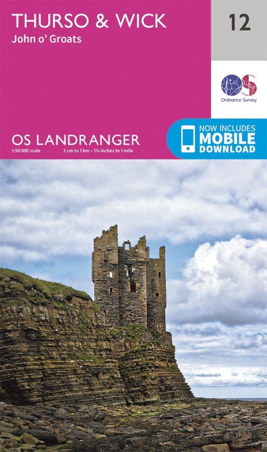 Landranger 12 1:50000 Thurso & Wick