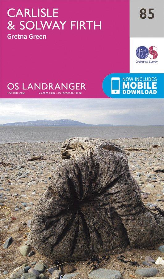 Landranger 85 1:50000 Carlisle & Solway Firth, Cumbria