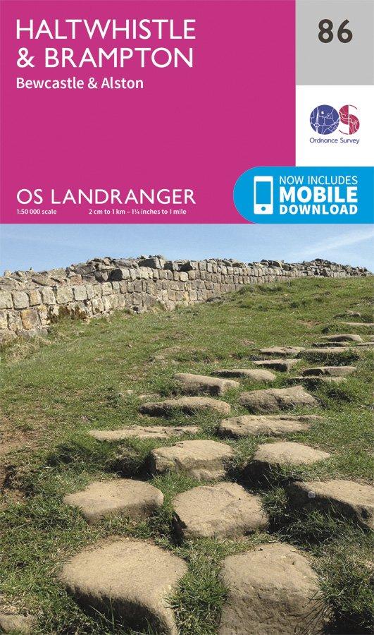 Landranger 86 1:50000 Haltwhistle & Brampton