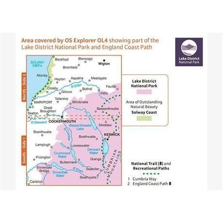 Explorer Active OL4 The English Lakes Map - NW Area - Image 4