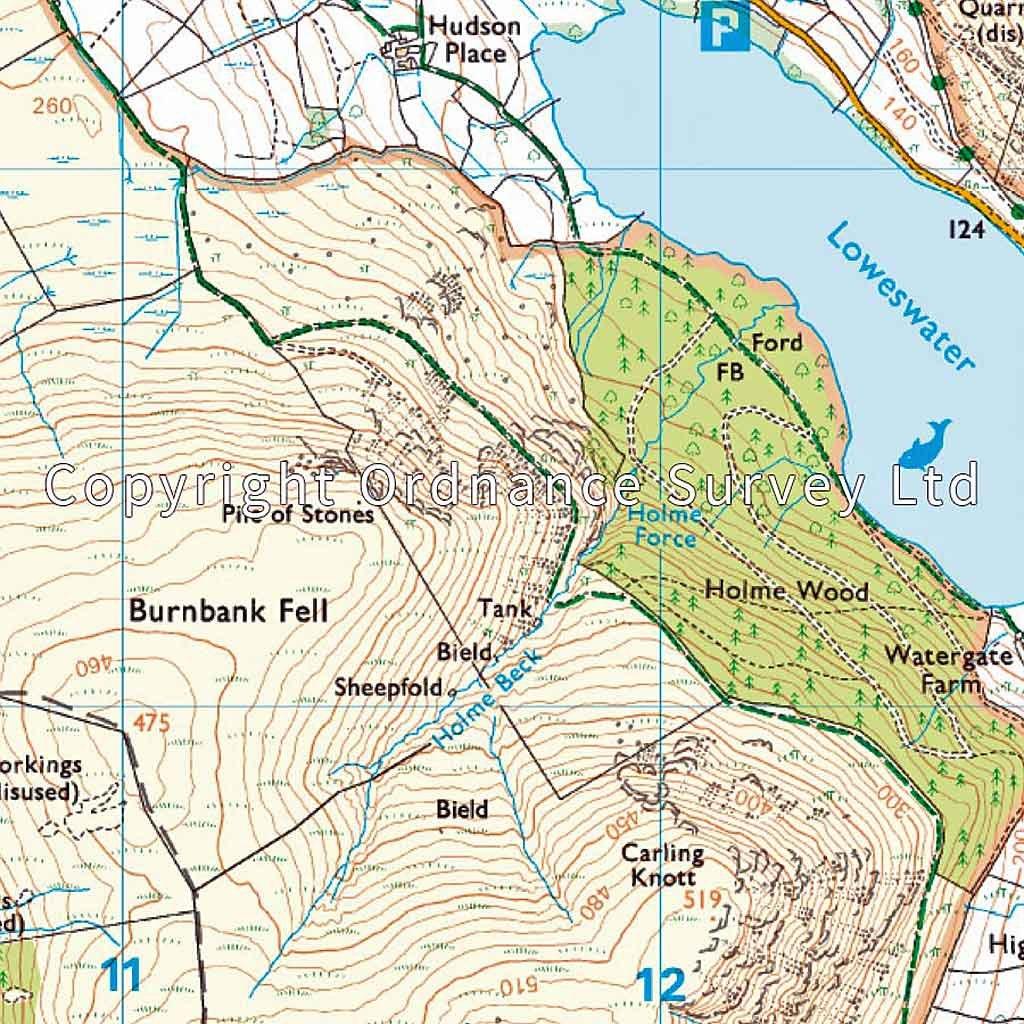 Explorer Active OL4 The English Lakes Map - NW Area - Image 6