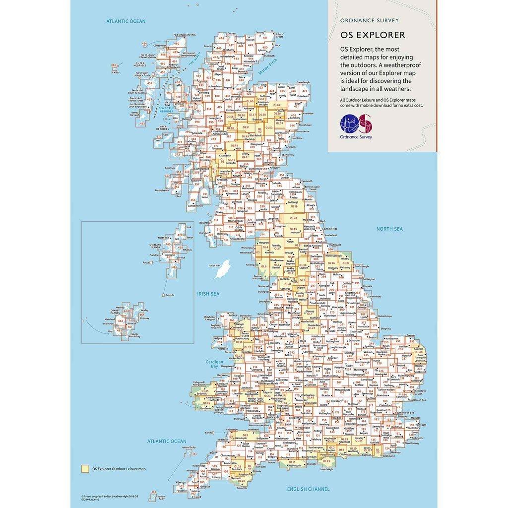Explorer Active OL4 The English Lakes Map - NW Area - Image 8