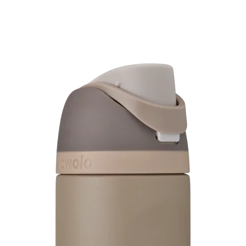 FreeSip® 24oz Stainless Steel Bottle - Brown - Image 2