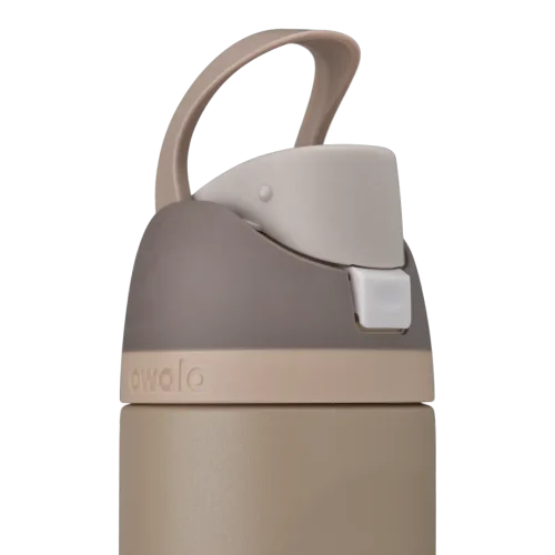 FreeSip® 24oz Stainless Steel Bottle - Brown - Image 4