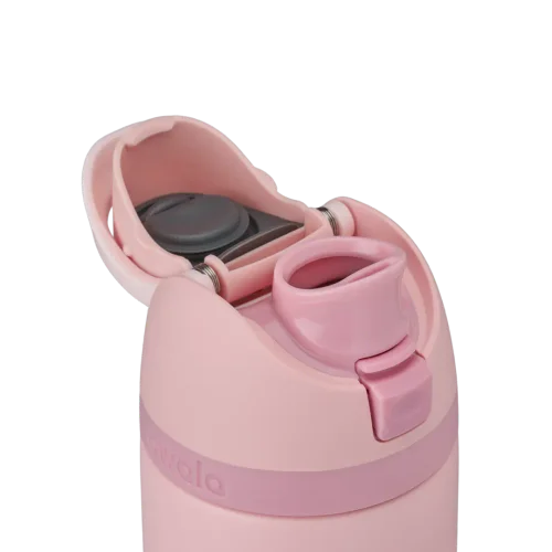 FreeSip® 24oz Stainless Steel Bottle - Pink - Image 3