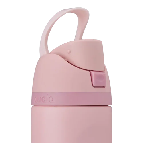 FreeSip® 24oz Stainless Steel Bottle - Pink - Image 4