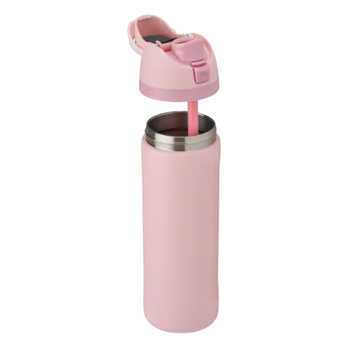 FreeSip® 24oz Stainless Steel Bottle - Pink - Image 5