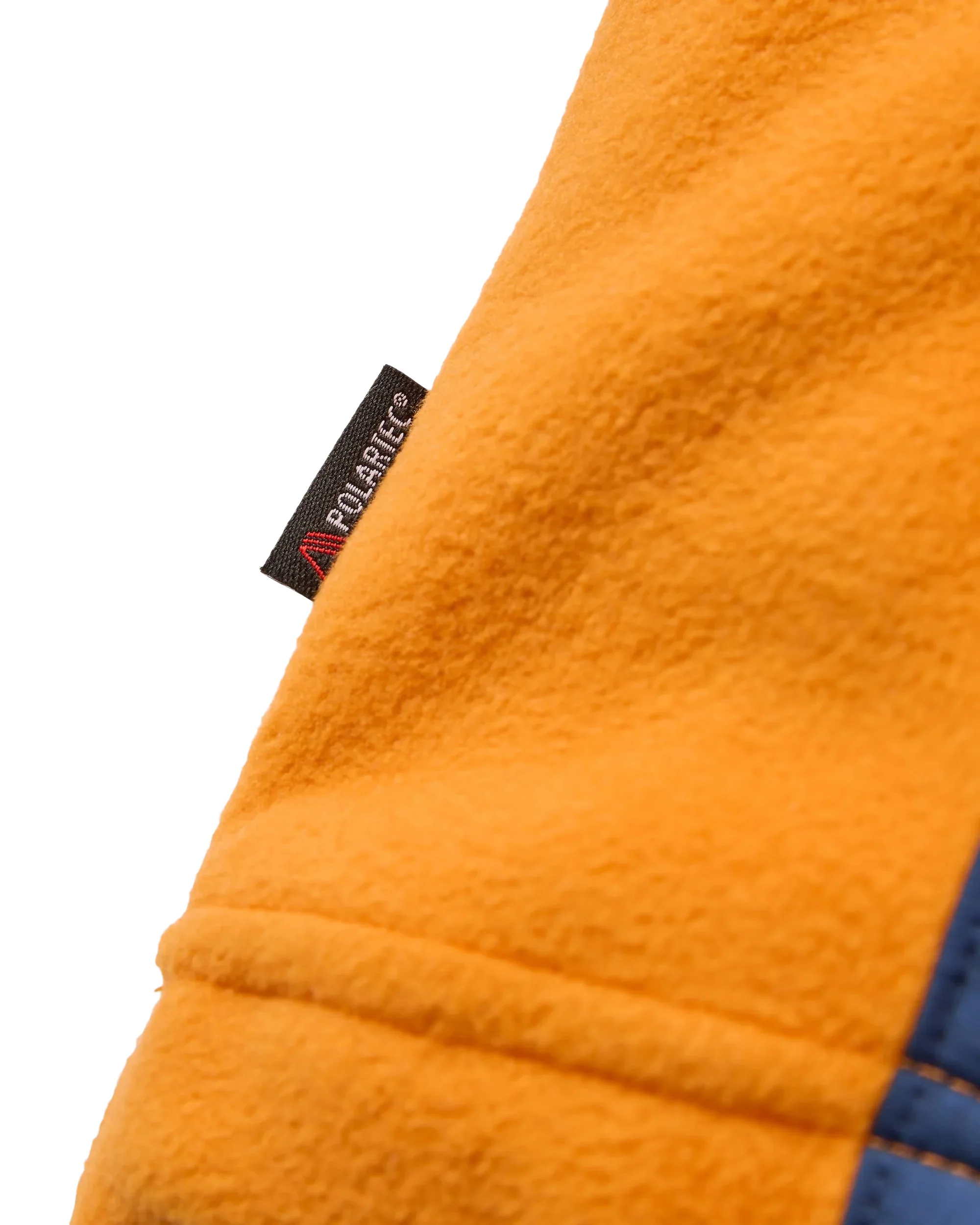 Women's Alexander 1/2 Zip Hooded Fleece - Orange / Blue - Image 7