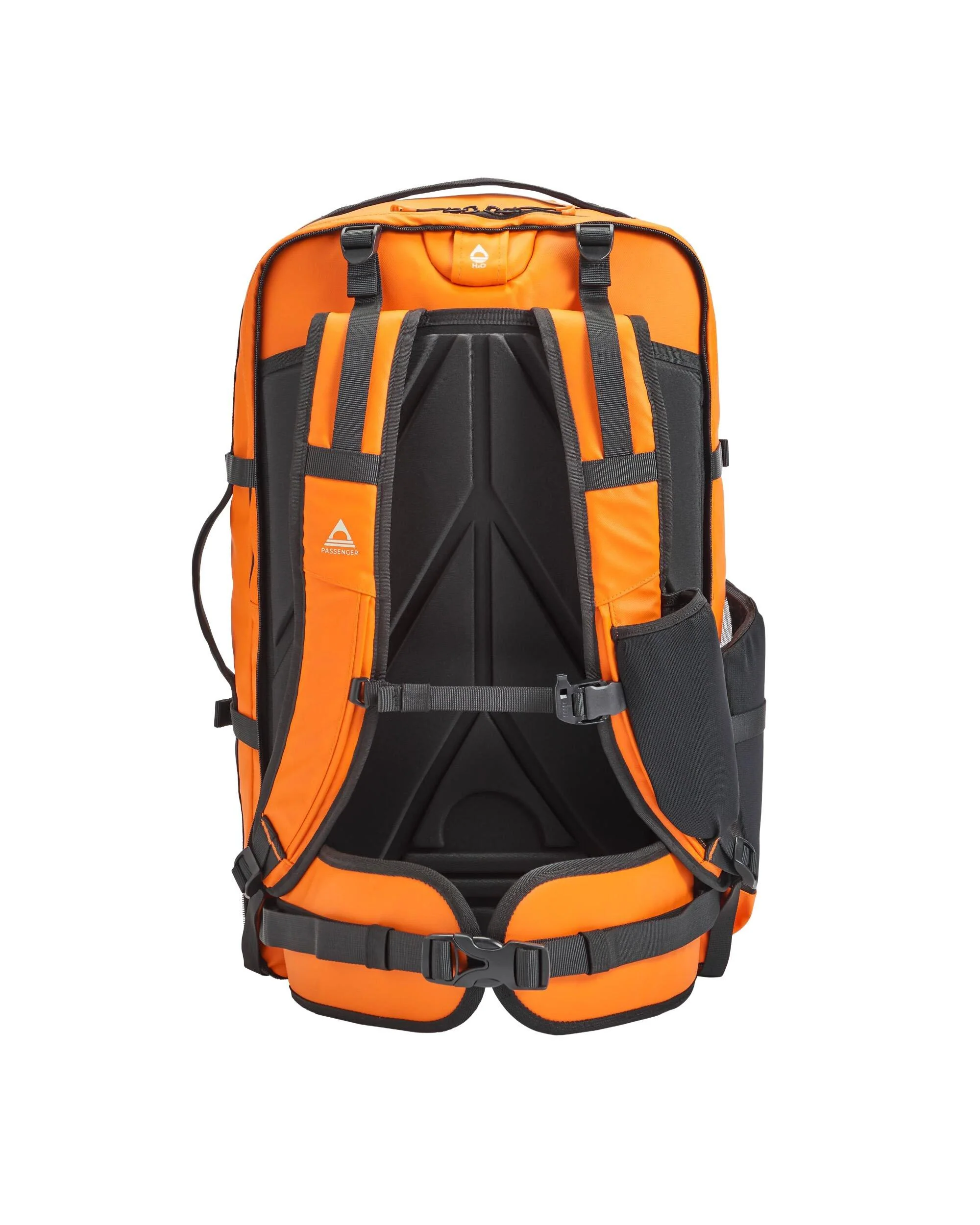 Atlas Recycled Backpack Duffel 45L - Orange - Image 2