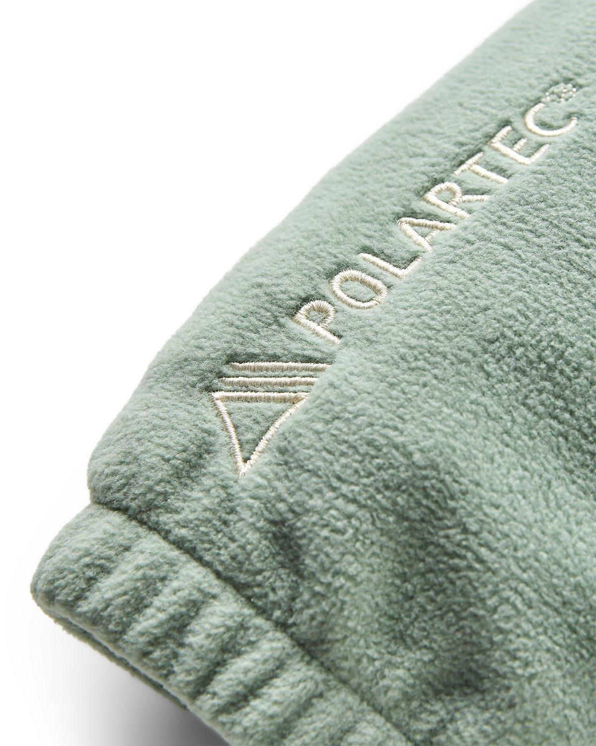 Women's Ayla Micro Polartec 1/2 Zip Fleece - Green - Image 7