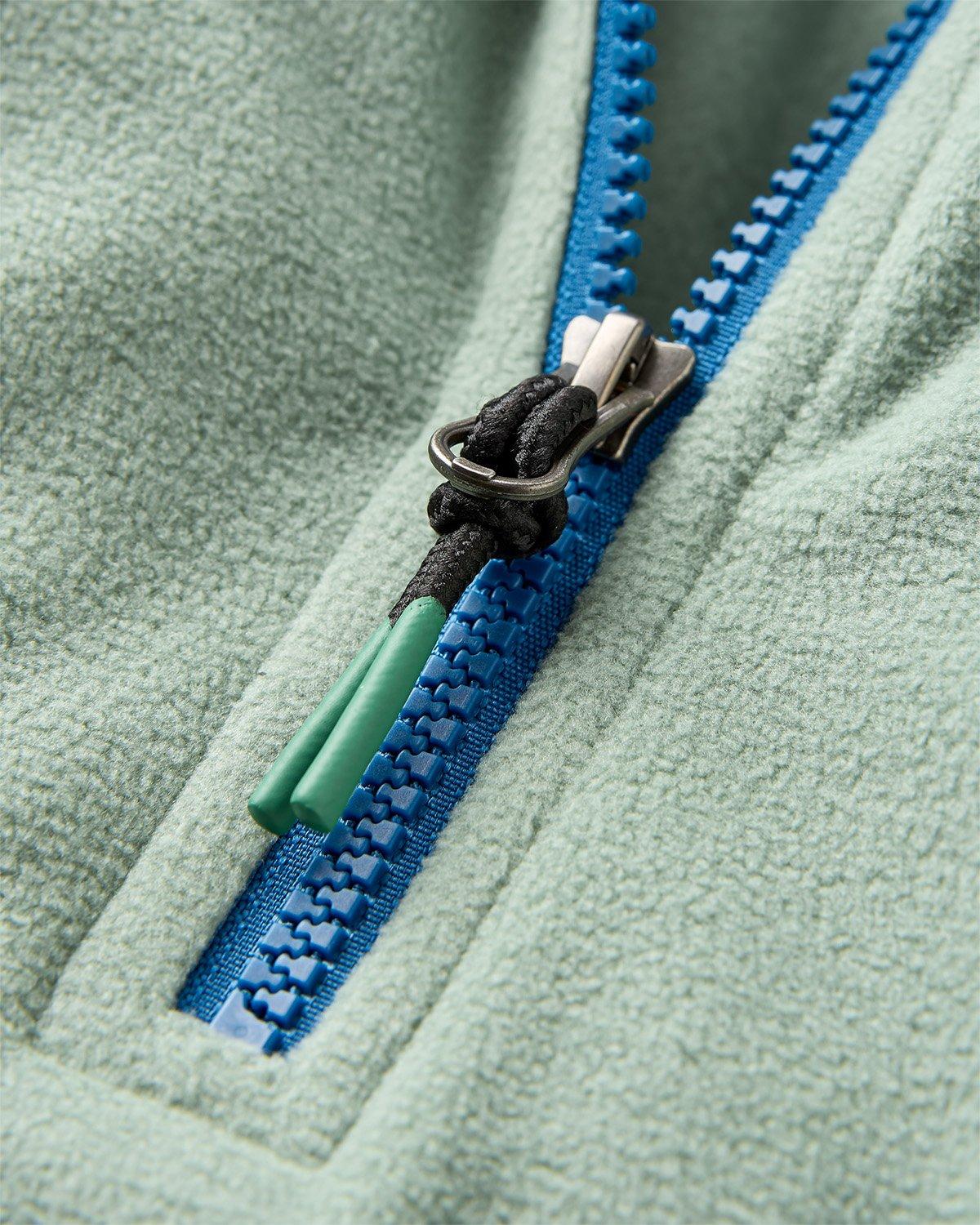Women's Ayla Micro Polartec 1/2 Zip Fleece - Green - Image 8