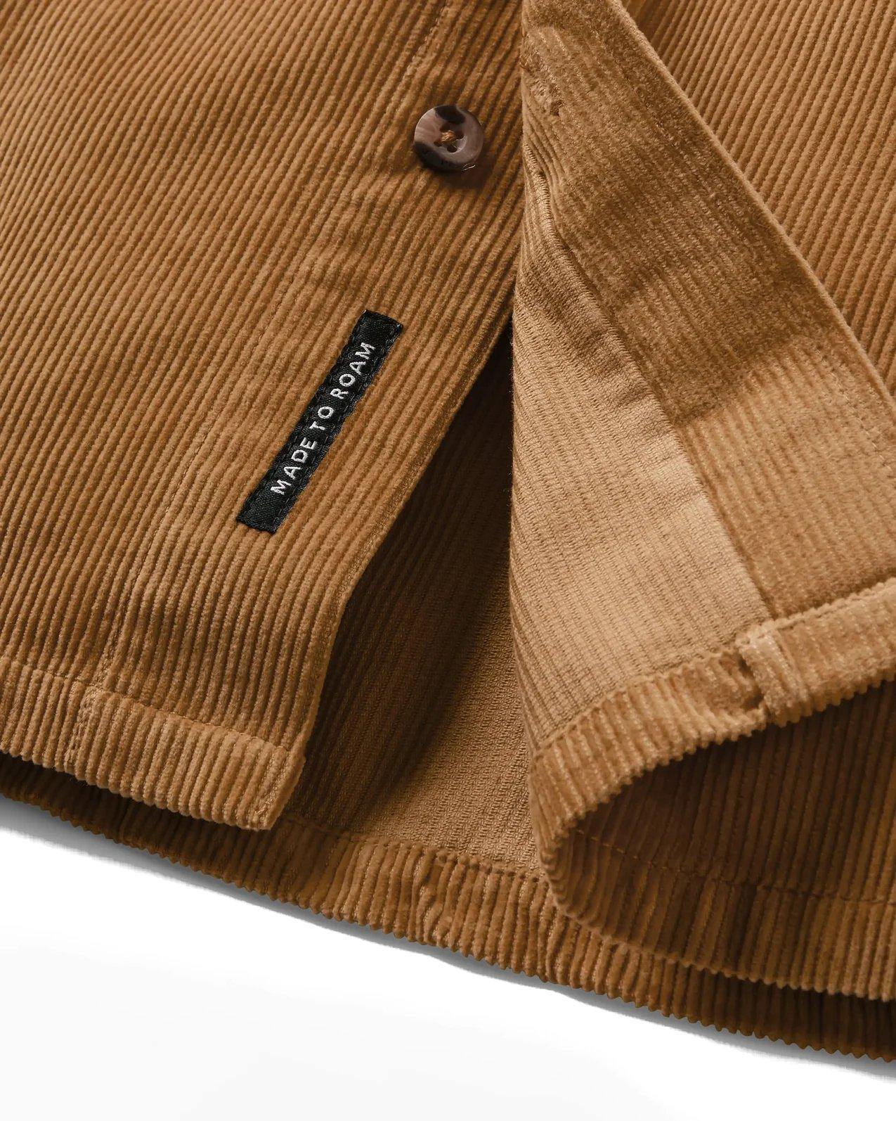 Men's Backcountry Cord Shirt - Brown - Image 4