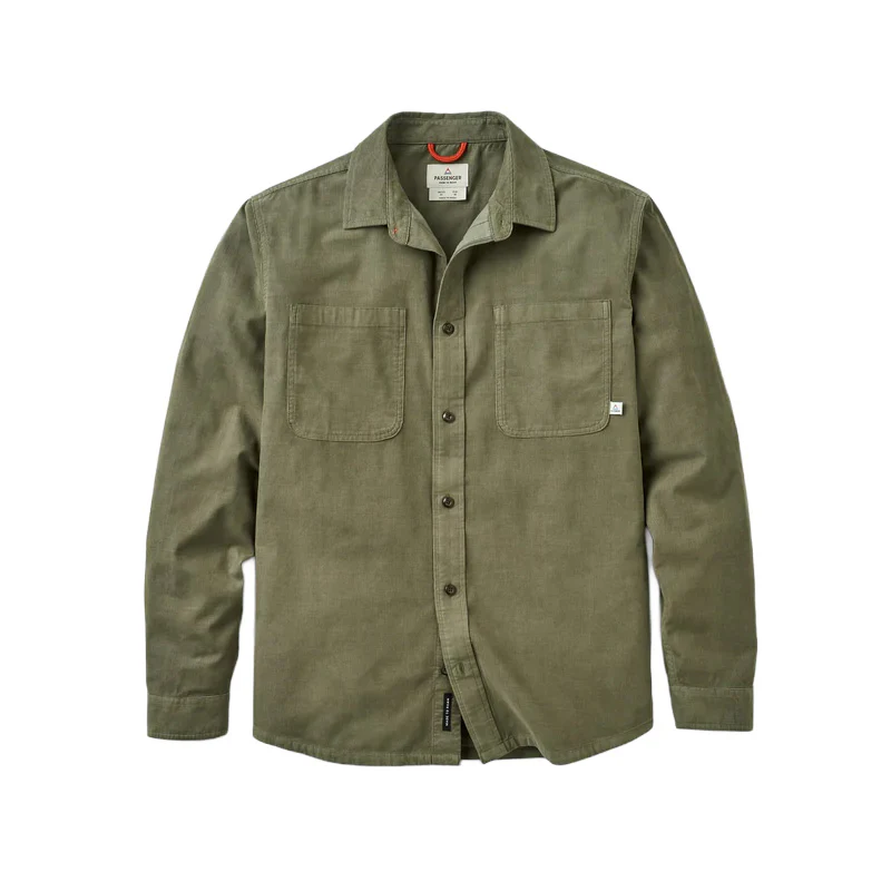 Men's Backcountry Cord Light Shirt - Green - Image 3