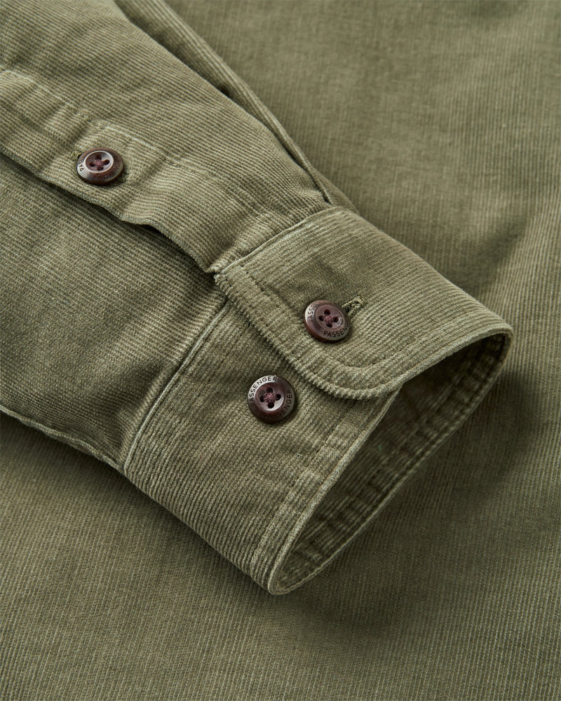 Men's Backcountry Cord Light Shirt - Green - Image 5