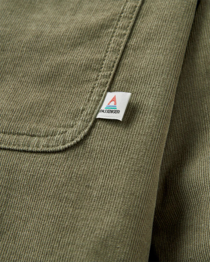 Men's Backcountry Cord Light Shirt - Green - Image 7