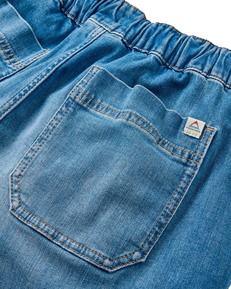 Women's Carisso Denim Shorts - Light Blue - Image 6