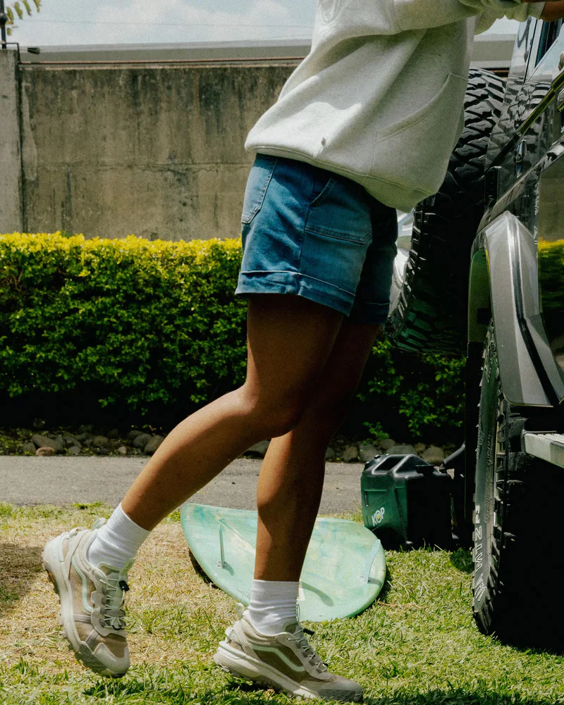 Women's Carisso Denim Shorts - Light Blue - Image 8