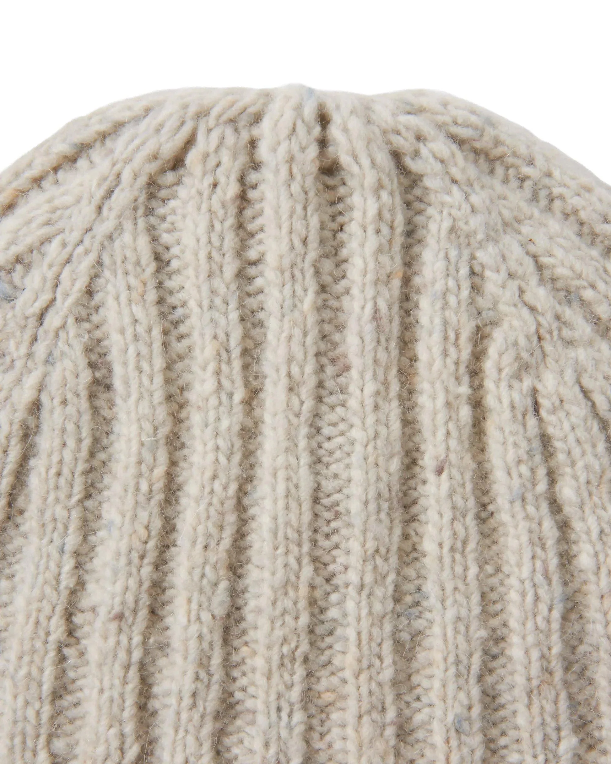 Unisex Fisherman 2.0 Beanie - Cream - Image 5