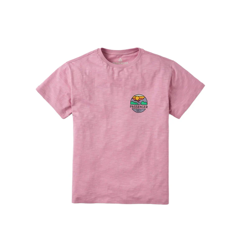 Women's Laidback Cotton T-Shirt - Pink