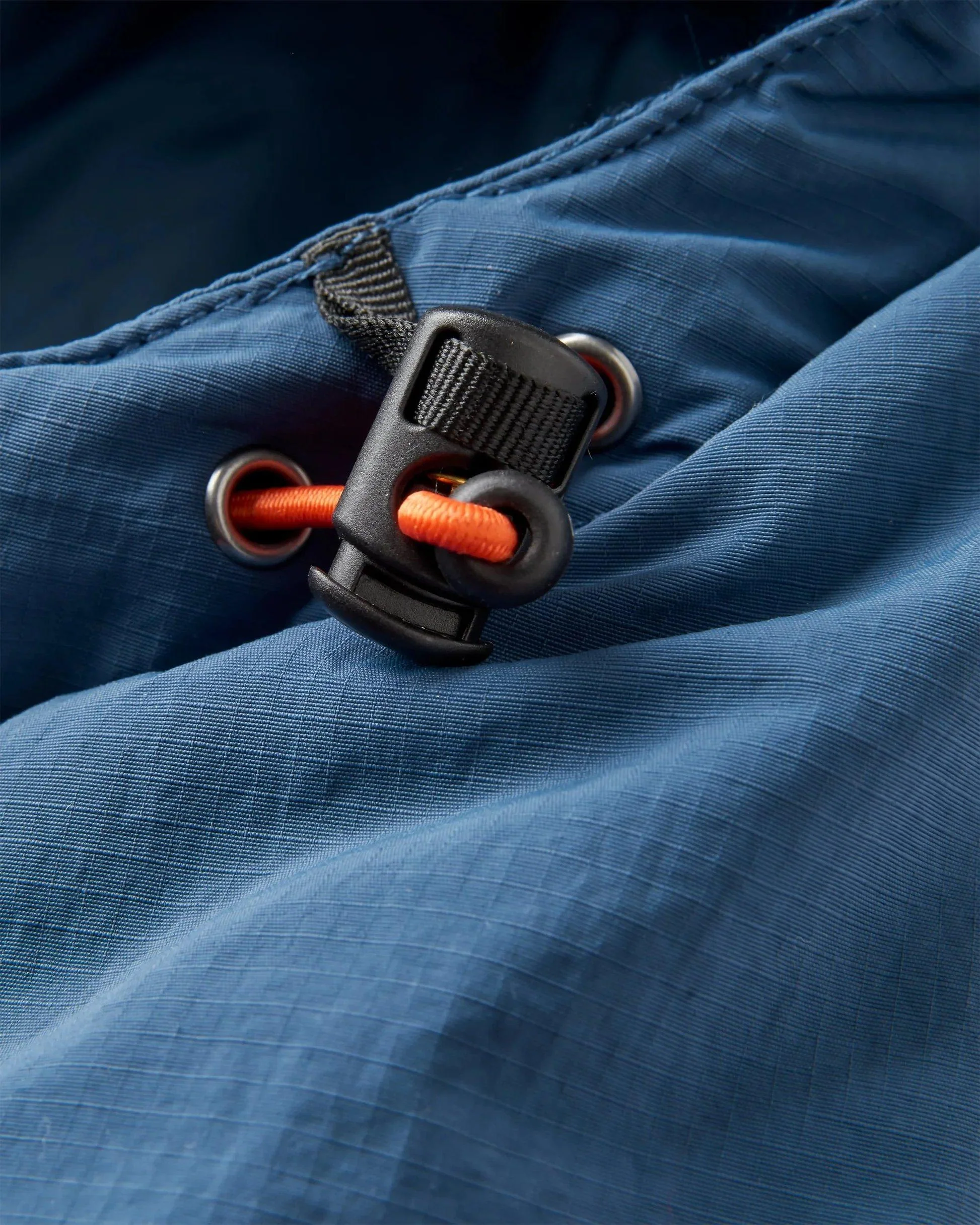 Women's Ocean Insulated 1/2 Zip Jacket - Navy / Orange - Image 5