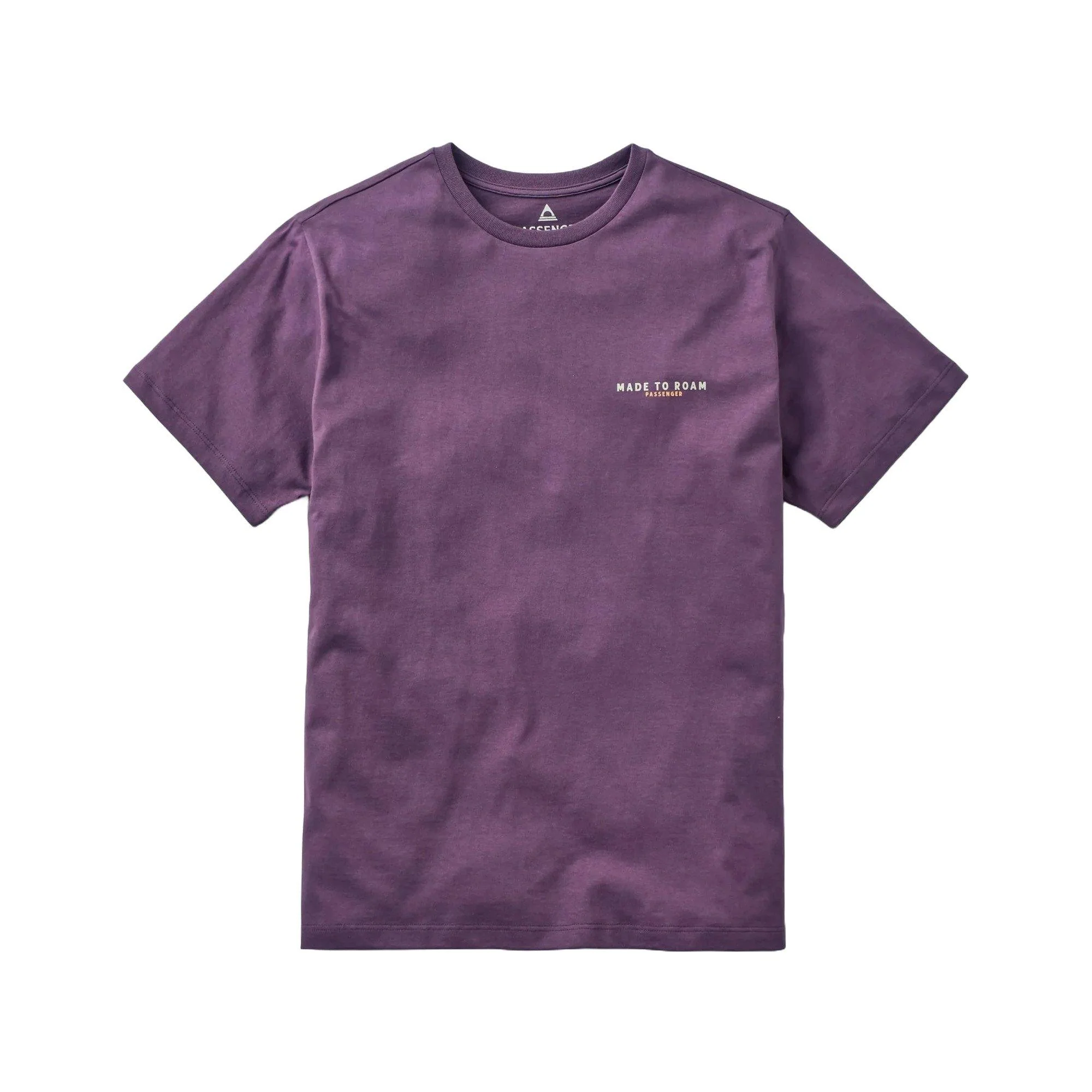 Men's Open Road Cotton T-Shirt - Purple - Image 3