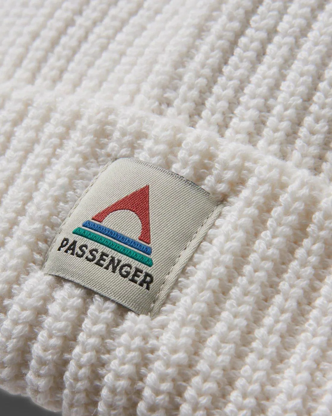 Unisex Redwood Fleece Lined Beanie - White - Image 2